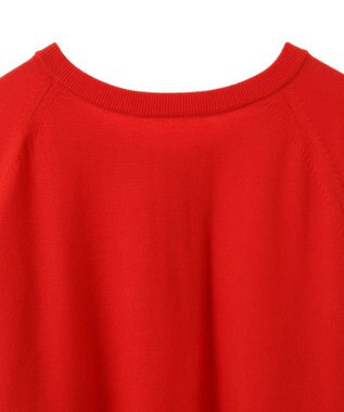 AMERICAN HOLIC ２ＷＡＹバイパチヘンリーネックニットプルオーバー Red