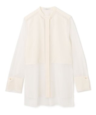 BEIGE， 【WEB限定】SAPHIR / シアーブラウス White