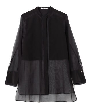 BEIGE， 【WEB限定】SAPHIR / シアーブラウス Black