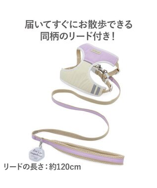 PET PARADISE ペットパラダイス 超反射切り替え ハーネス＆リード ３Ｓ 《ピンク》 ピンク