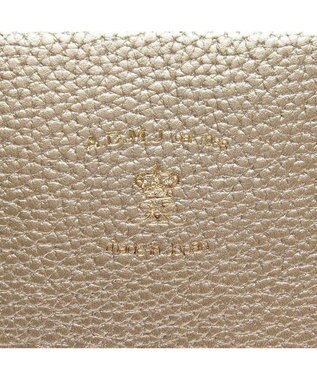 A.D.M.J. 【牛革】アノニマス/A4サイズ対応クリスタルビー付ボストン34cm ゴールド