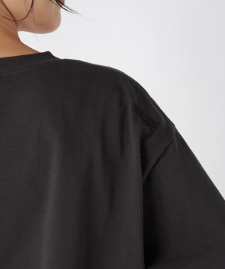 OP／FILA 【Kappa】ルーズフィット テニスグラフィックTシャツ ブラック