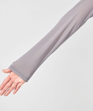 Chacott アームカバー アッシュグレー