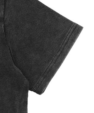 WEGO ラインストーンロゴWZIPトップス スミクロ