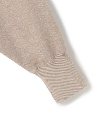 J.PRESS YORK STREET 【WOMEN】ラメ裏毛クルーネック スウェット ブラウン系