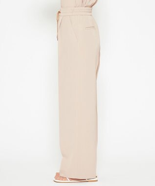 uncrave 【接触冷感・撥水・洗濯機洗い可】クールタッチツイル パンツ（uncrave STANDARD） ピンクベージュ