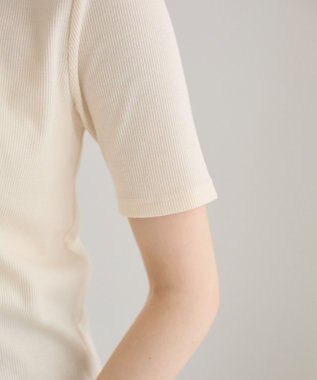 WEGO 【ANGIE VINTAGE】アシンメトリーカットアウトトップス ホワイトアイボリー
