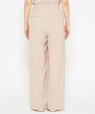 uncrave 【接触冷感・撥水・洗濯機洗い可】クールタッチツイル パンツ（uncrave STANDARD） ピンクベージュ