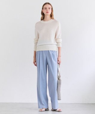 BEIGE， SPESSARTINE / コクーンシルエットプルオーバー Ecru