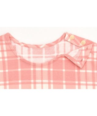 Wing パジャマ 長袖 長ズボン 綿100％ スムース素材 すっきりとしたシルエット かぶりタイプ 丸首 上下セット ルームウェア レディース EP6002 ウイング／ワコール オレンジ