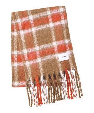 MOONBAT estaa ボリュームマフラー クラシックチェック／手洗い可