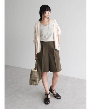 Green Parks カラーテレコタンク２ Beige