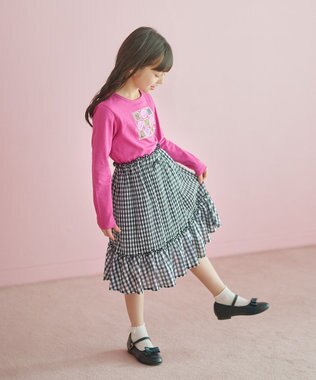 組曲 KIDS 【150-160㎝】チョコレートボックス Tシャツ ラズベリー系