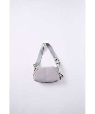 MIYABIYA 【撥水加工】篭目大柄エンボスボンディング2wayショルダー シルバーグレー