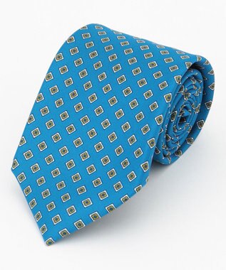 J.PRESS MEN 【ADAMLEY】小紋ネクタイ ターコイズブルー系5