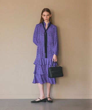 GRACE CONTINENTAL エトワールドレープドレス