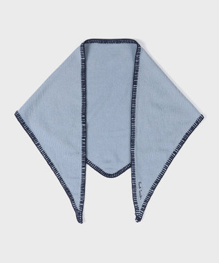  ブランケットステッチ トライアングル スカーフ