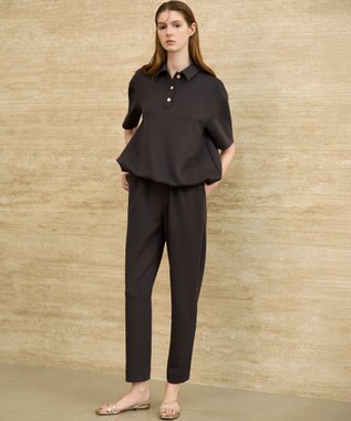 23区 S 【R(アール)】アクアスーティングジャージー ポロシャツ グレー系