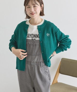 AMERICAN HOLIC 【BEVERLY HILLS POLO CLUB】ニットカーディガン Green