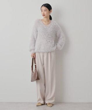 AMERICAN HOLIC 美・美・美ワイドパンツ Ecru