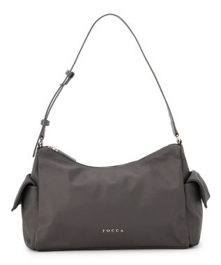 TOCCA IN CREADLE NYLON BAG Ｍ ワンショルダーバッグ ライトグレー系