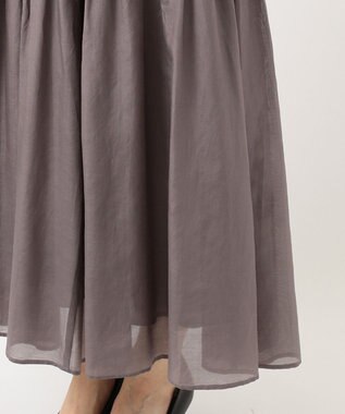 レングスを選べる！】コットンシルクローン ティアードスカート（KK36  