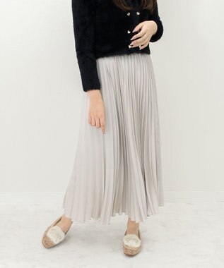 Bridget Birkin 【Bridget Birkin】キラキラリボンムートンシューズ ベージュコンビ