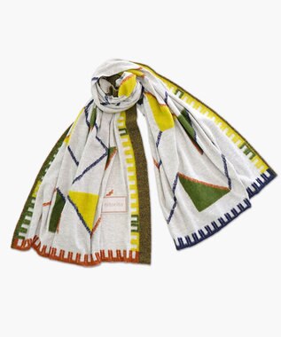 nitorito 【UNISEX】迷路 ストール gray