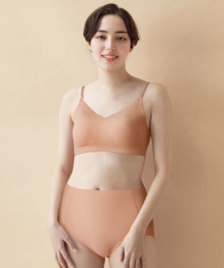 WACOAL ノンワイヤーブラ 【GOCOCi ゴコチ】 ラクなのにしっかりフィット 立体的なバストシルエット レディース ハーフトップ ブラトップ CGG233 /ワコール ラズベリー