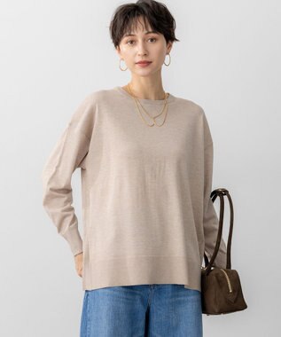 【洗える】オータムシャイニー リラクシー ニット