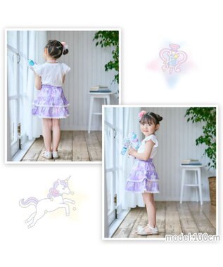 Mother garden マザーガーデン キッズ ドレス セパレート 浴衣 《ユニコーン 星空柄》 95~100cm ユニコーン星空柄