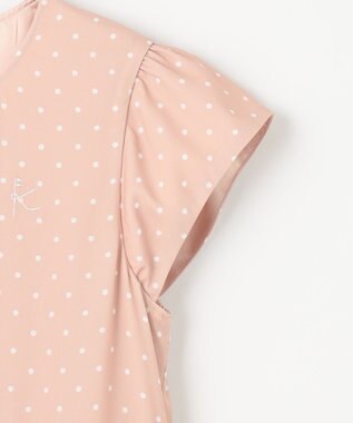 組曲 KIDS 【150-170㎝】ドットシフォン ワンピース ピンク系5