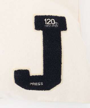 J.PRESS MEN 【120th anniversary】Chenille Patch Tote Bag アイボリー系
