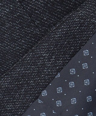 JOSEPH ABBOUD 【キングサイズ】ツィーディジャージー ベスト ネイビー系