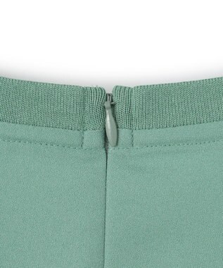 ICB 【洗える】FluidBackSatin ラウンドヘムプルオーバー セラドン系