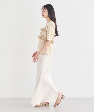 earth music&ecology SET2点マルチウェイバンドゥ＋プルオーバー Beige