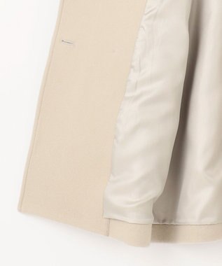 J.PRESS LADIES Jackal 140s ソフトメルトン Pコート ベージュ系