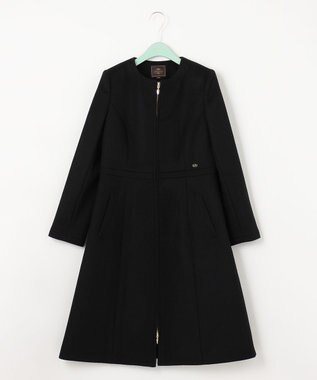 TOCCA MUSE ウールメルトンコート ブラック系