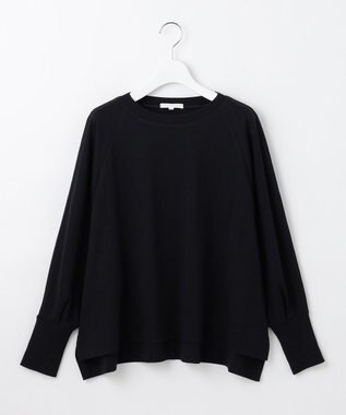 自由区 【セットアップ対応・洗える】エアーポンチ カットソー ネイビー