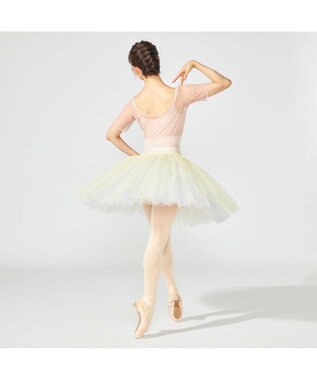 Chacott ハーフスリーブレオタード ヨーロピアンピンク