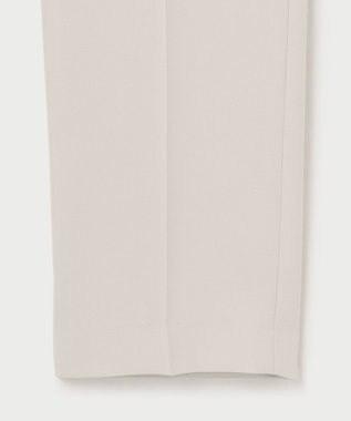 23区 L 【セットアップ対応/洗える】ドライツイル テーパードパンツ ベージュ系