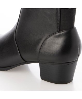 ing <ing>ラウンドショートブーツ ブラック