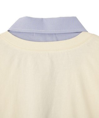 Green Parks 衿レイヤードッキングチュニック Off White