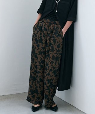 ICB 【30th ANNIVERSARY】 アーカイブフラワープリント ワイドパンツ