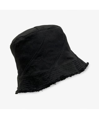 林八百吉商店 Champion　フリンジスリットチューリップハット ブラック