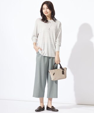 J.PRESS LADIES スティック パール ネックレス シルバー系