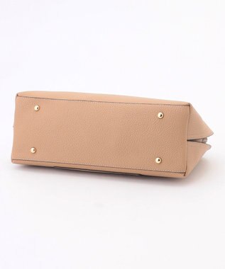 LA BAGAGERIE 【maison vert】 【軽量】リボンワイド２WAYショルダー ベージュ