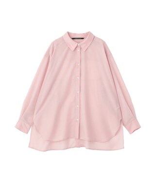 YECCA VECCA バック釦シアーシャツ Pink