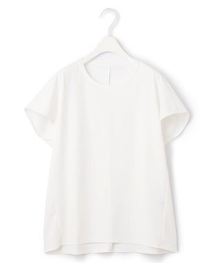 ICB 【接触冷感・UVカット・速乾・洗える】マットスキューバ 半袖プルオーバー オフホワイト系