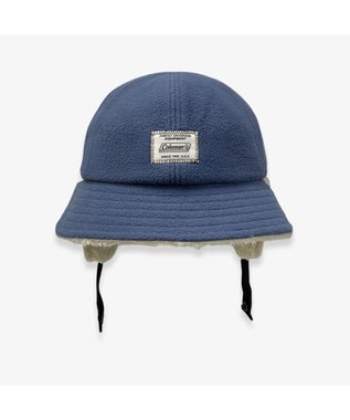林八百吉商店 Coleman　キッズ　２way耳付きフリースメトロハット ブルー